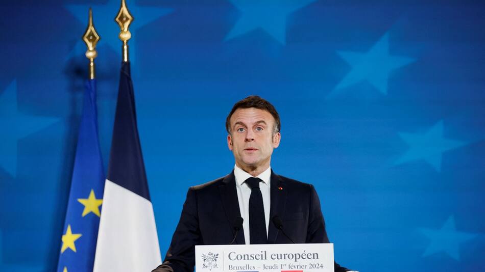 Emmanuel Macron, presidente de Francia. Foto: Reuters.