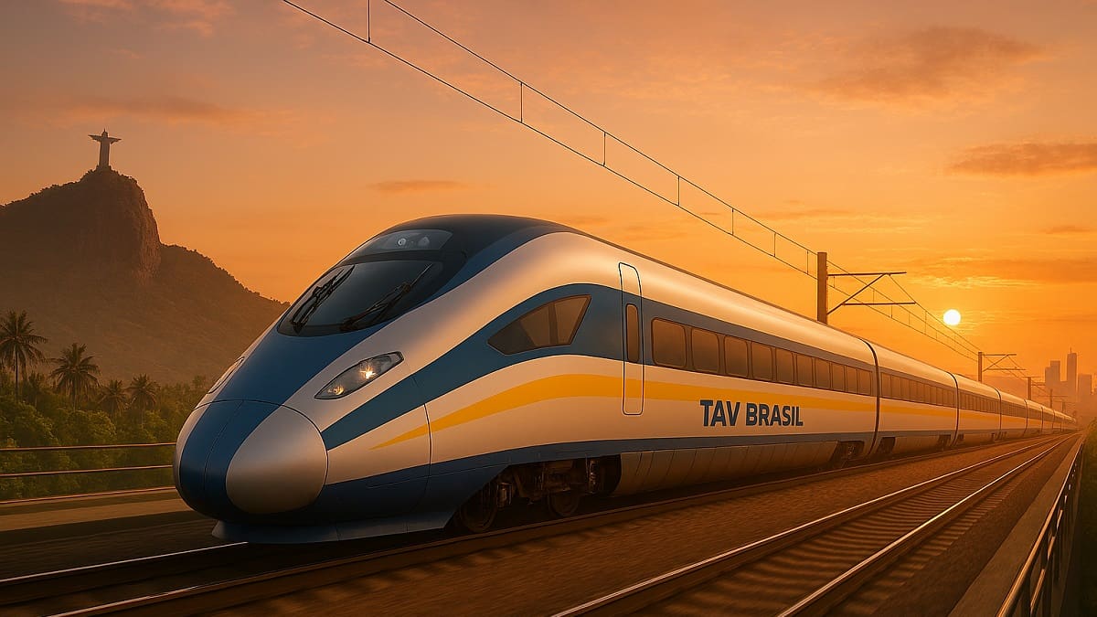 ¿El tren más rápido de Sudamérica? El megaproyecto que alcanzará los 350 km/h y busca superar al más veloz de Chile