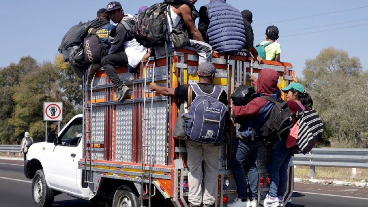 Migración ilegal en EEUU. Foto: EFE