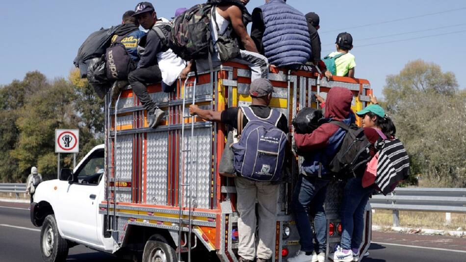 Migración ilegal en EEUU. Foto: EFE
