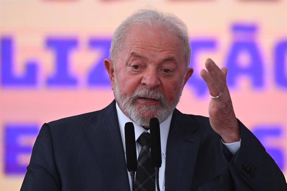 El presidente de Brasil, Luiz Inácio Lula da Silva. EFE