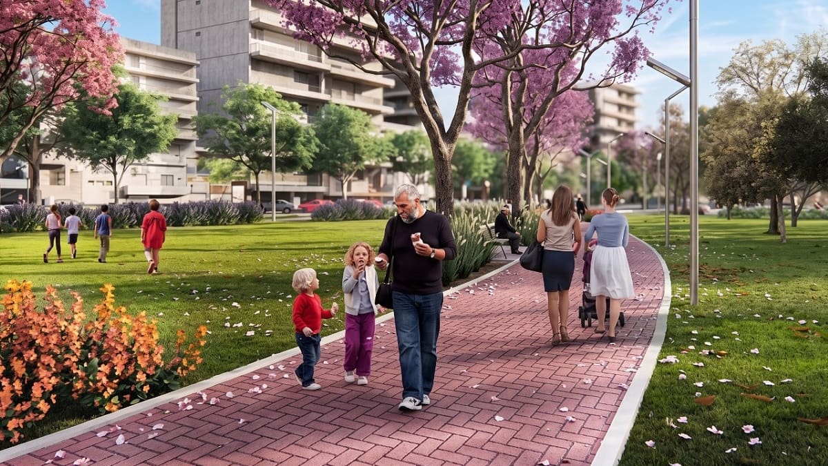 Nuevo espacio verde en Villa Urquiza: el proyecto de la Ciudad que beneficiará a más de 50.000 vecinos