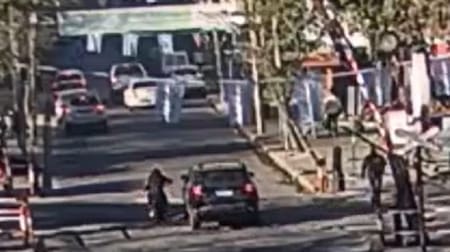 Abogado atropelló a un motociclista