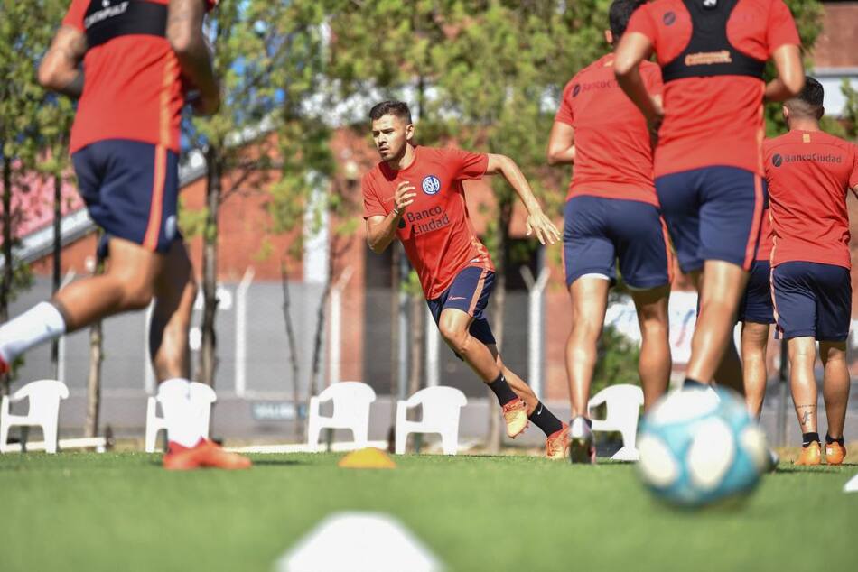 Entrenamiento de San Lorenzo, Foto NA