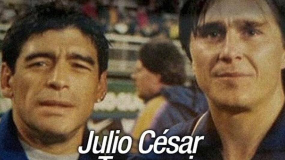 Maradona y Julio César Toresani