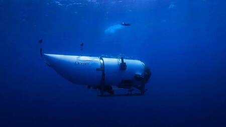 Submarino el "Titan". Foto: Twitter @ChimmyKai