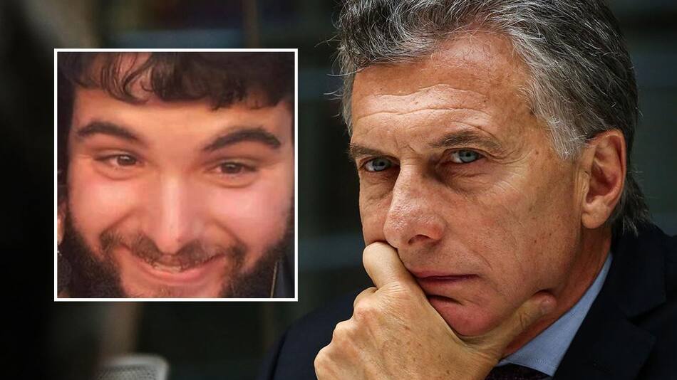 Nicolás Avelluto y Mauricio Macri