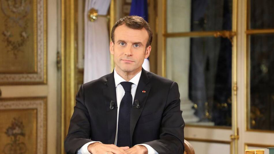 Emmanuel Macrón Francia