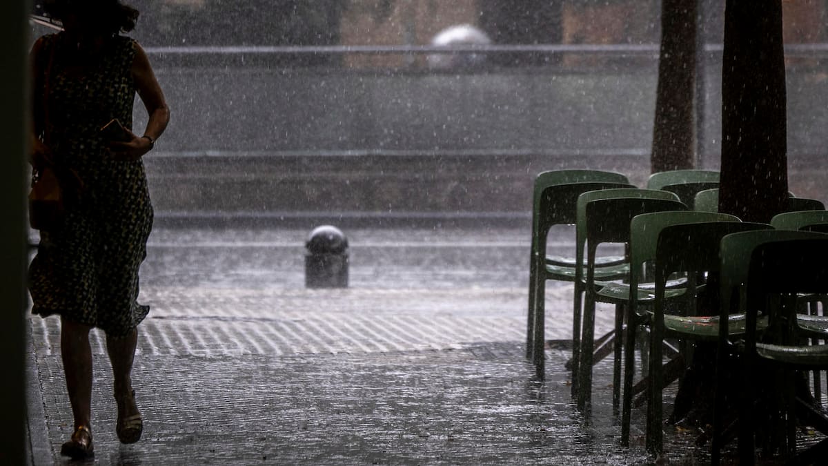 Lluvias y tormentas.