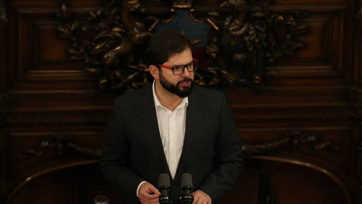 Gabriel Boric. Foto: Reuters.