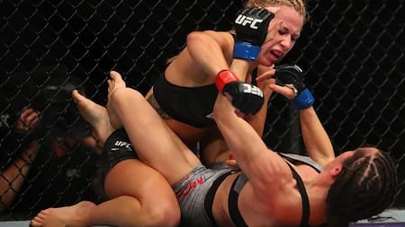 Ángela Magaña - Luchadora de UFC