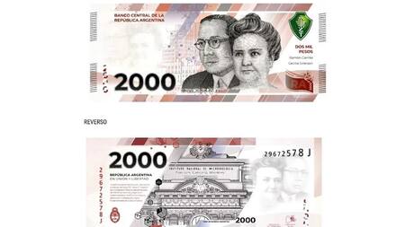 Nuevos billetes de $2000: cómo detectar si son falsos y sus principales particularidades