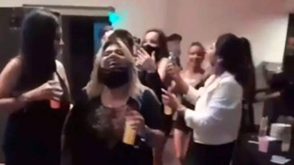 More Rial, festejo polémico de cumpleaños, foto captura de video
