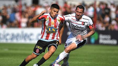 Barracas Central vs. Newells Old Boys. Foto: Télam.