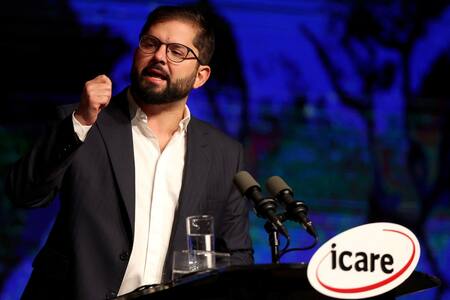 Gabriel Boric, presidente de Chile. Foto: Reuters.