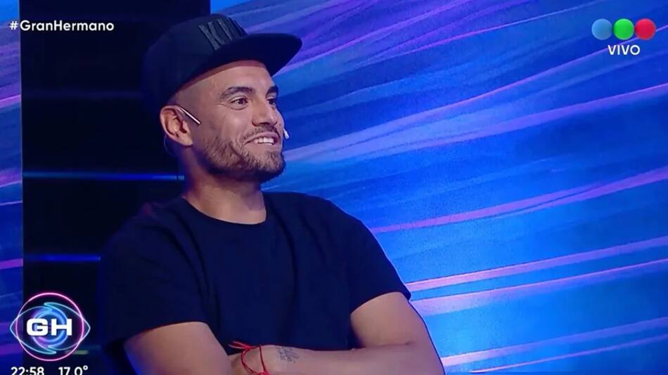Chiquito Romero en Gran Hermano. Foto: Telefe.