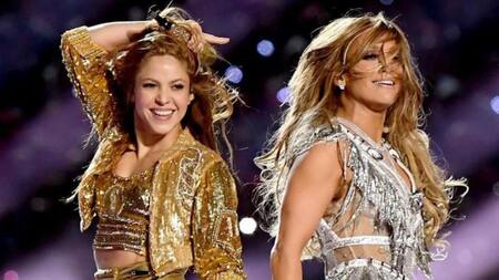 Jennifer Lopez y Shakira, Super Bowl