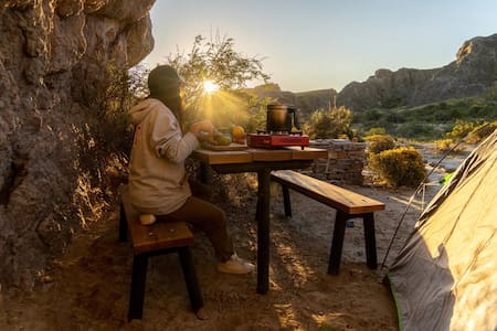 Campings Patagonia Azul. Fuente: Rewilding Argentina / Maike Friedrich