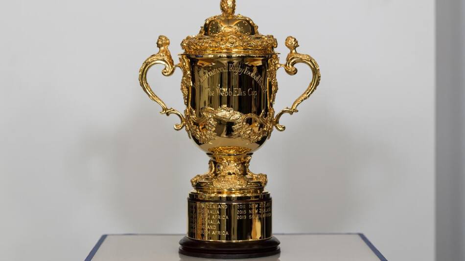 Copa Webb Ellis de rugby. Foto: REUTERS.