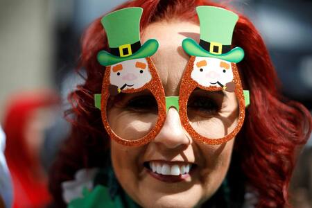 Las mejores fotos del festejo del día de San Patricio en el mundo - New York, Reuters