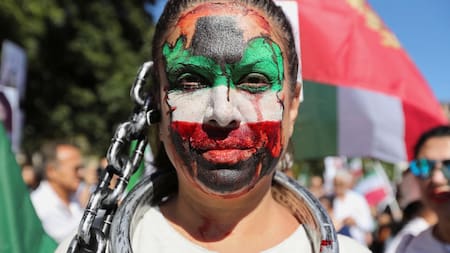 Protestas en Irán. Foto: NA.