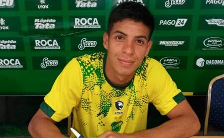 Tomás Galván, jugador de Defensa y Justicia