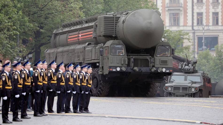 Rusia y su amenaza nuclear. Foto: EFE