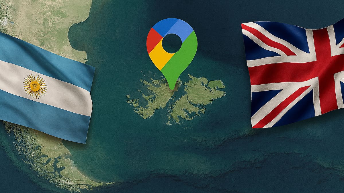 ¿Malvinas o Falkland?: cómo nombra Google Maps a las Islas en Argentina, Reino Unido y otros países
