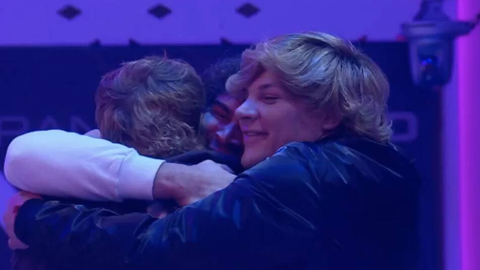 Los finalistas de Gran Hermano. Foto: captura Telefe.