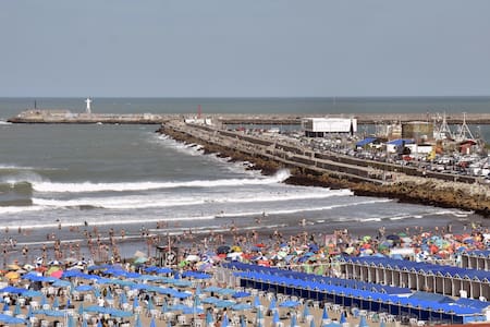Playas de Mar del Plata. Foto: NA.
