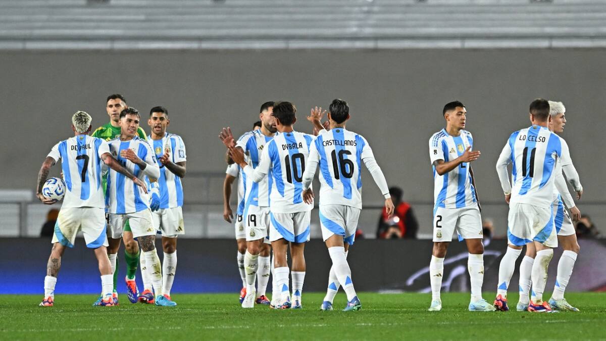 Selección Argentina. Foto: Reuters.