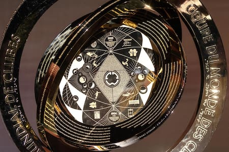 Trofeo de Mundial de Clubes. Foto: EFE.