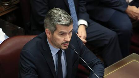 Marcos Peña en el Senado (NA)