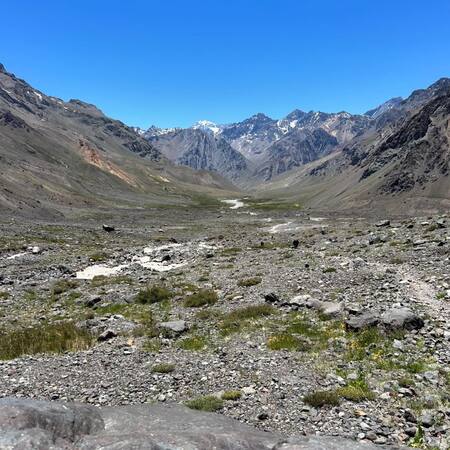 Valle del Juncal. Foto: Instagram.