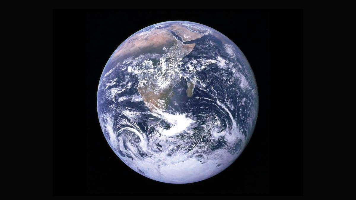 Planeta Tierra. Foto: NASA.
