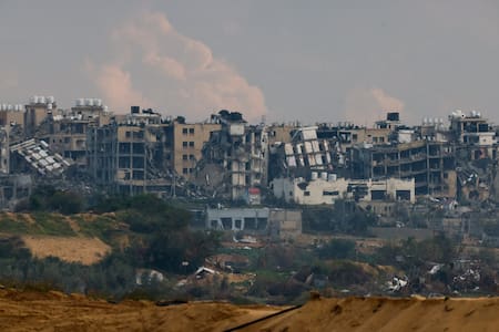 Destrucción de Gaza. Foto: Reuters.