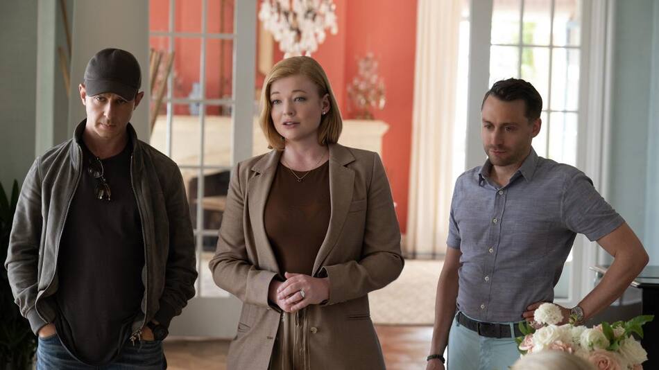 Succession, serie de HBO. Foto: Télam