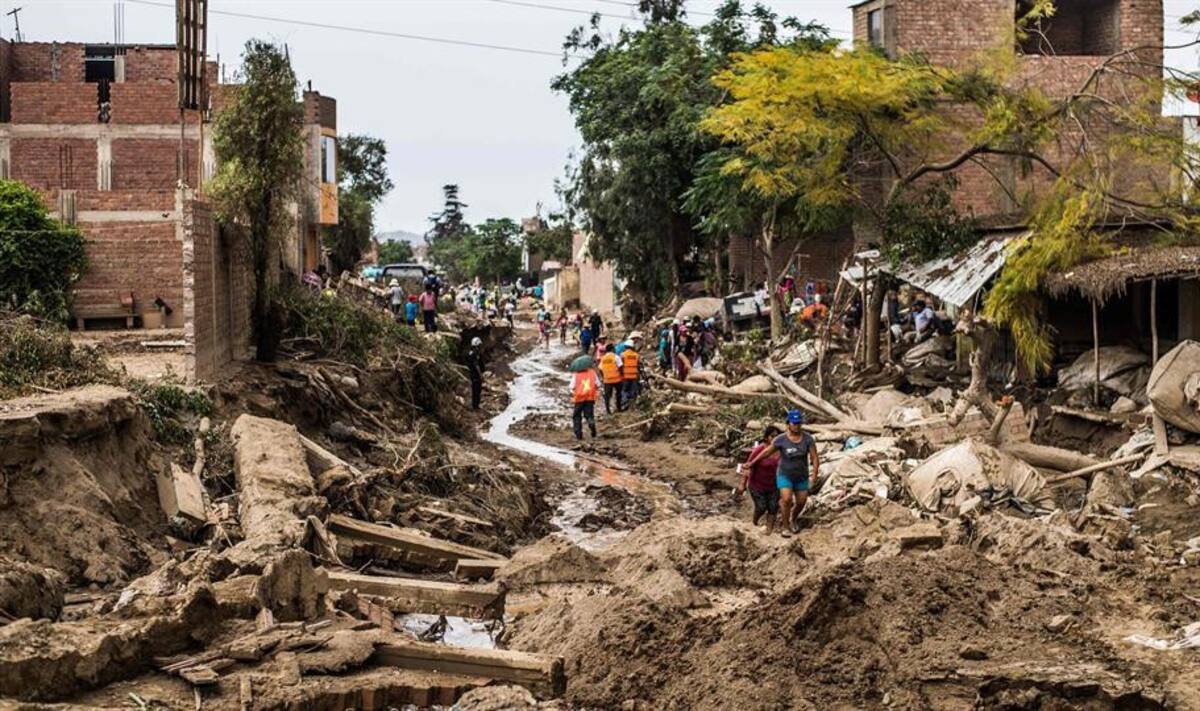 Alud en Perú