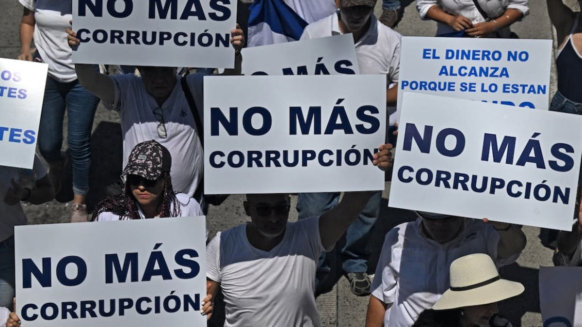 Corrupción. Foto: Transparencia Internacional.