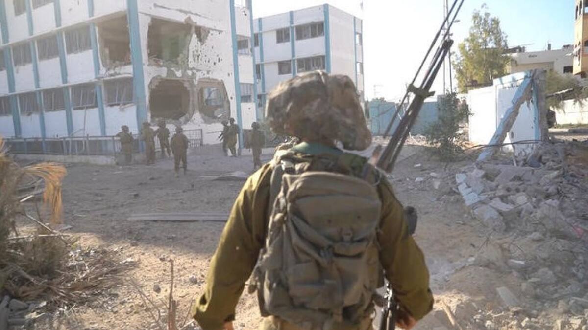Soldado israelí; Guerra en Media Oriente. Foto: Reuters