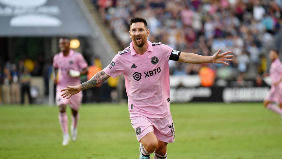 Lionel Messi con el Inter Miami. Foto: Reuters.