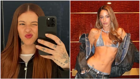 Young Miko y Tini Stoessel. Fotos: Instagram.