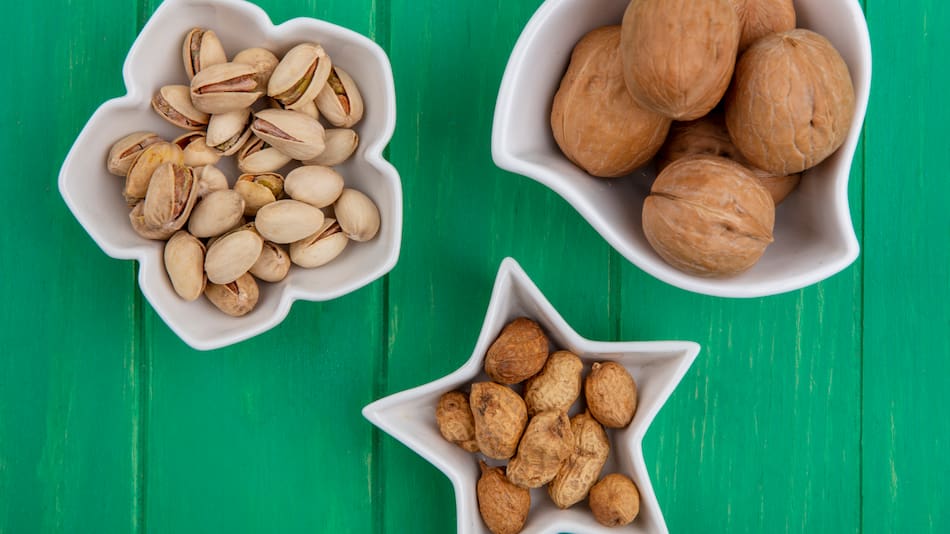 Los frutos secos general saciedad y favorecen a la salud digestiva.