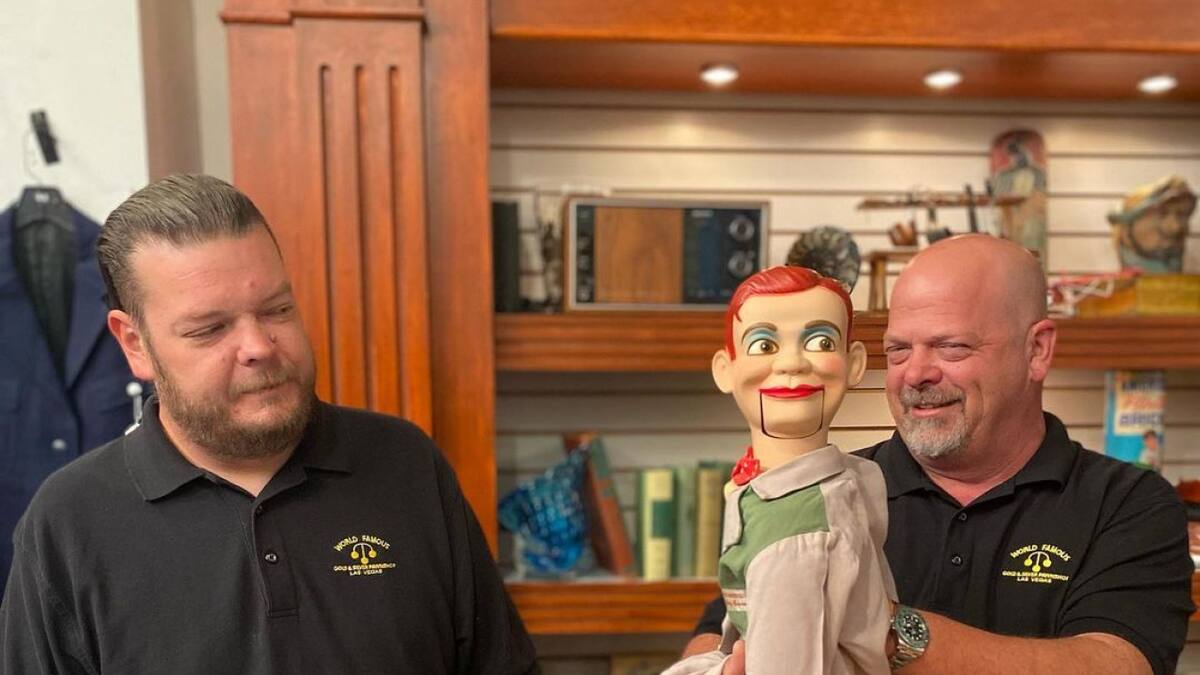 Rick Harrison y su hijo Adam. Foto: Instagram.