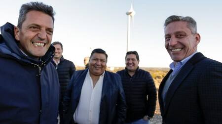 Sergio Massa y Mariano Arcioni