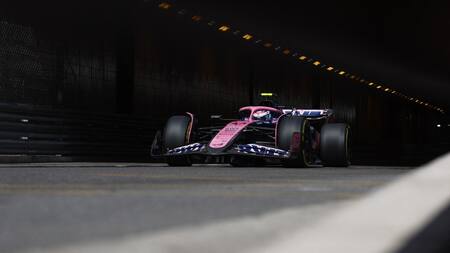 Franco Colapinto en el Gran Premio de Mónaco. Foto: Reuters (Stephanie Lecocq)