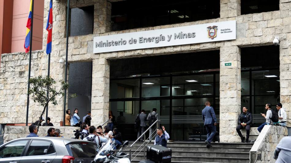 Ministerio de Energía de Ecuador. Foto: EFE.