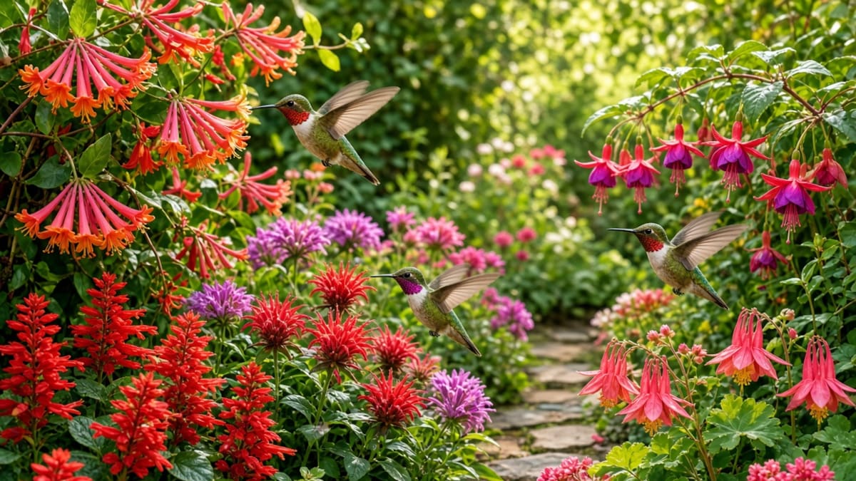 Colibríes en el jardín: las cuatro plantas ideales para recibirlos en primavera.