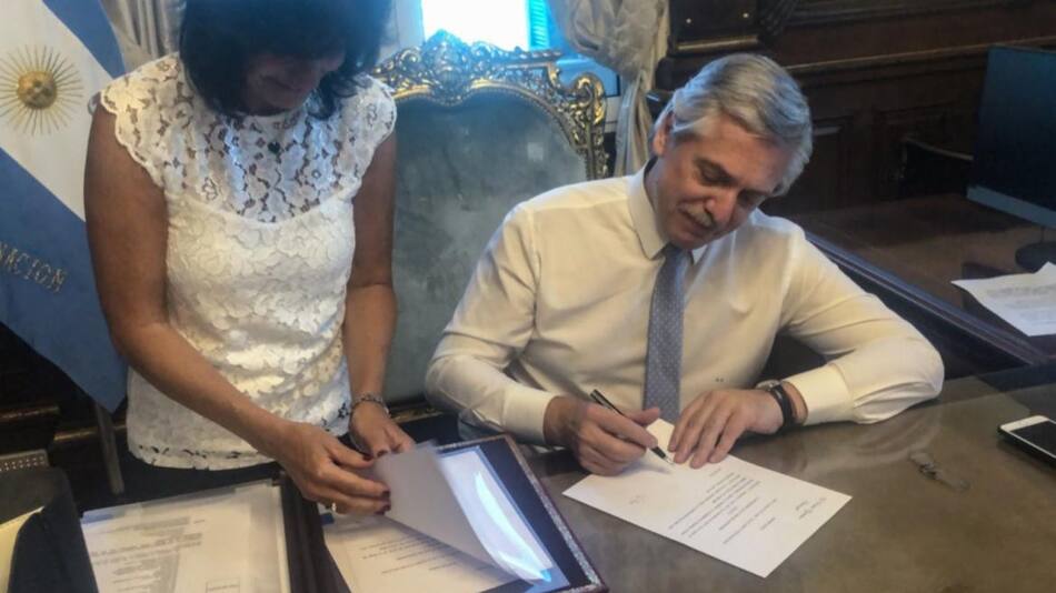 Decreto de Alberto Fernández