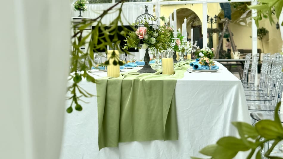 Mantel para Navidad y Año Nuevo.